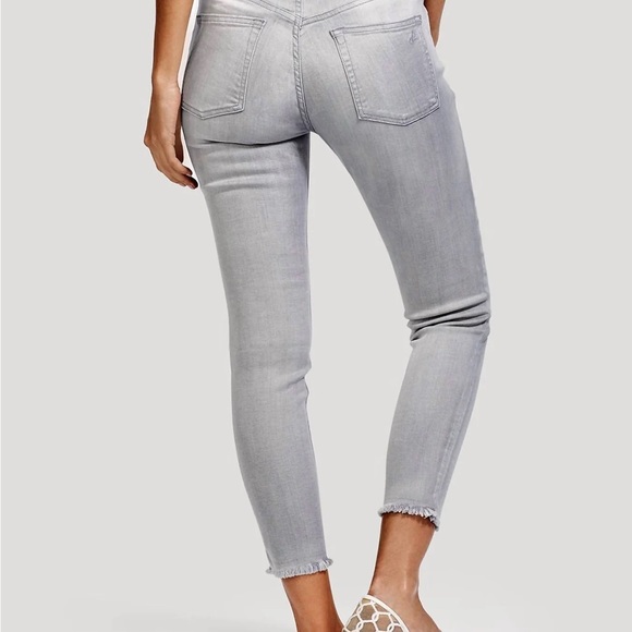 DL1961 Women’s Florence Crop Mid Rise Instasculpt Skinny Jeans in Legendary 27 - Picture 2 of 10